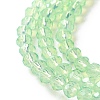 Baking Paint Transparent Glass Beads Strands DGLA-A034-J4MM-D02-3
