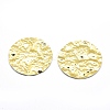 Brass Pendants KK-J279-14G-NR-2