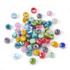 88Pcs 11 Colors AB Color Plated Electroplated Glass Beads EGLA-TA0001-53-3