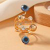 Fashionable Lady's Evil Eye Ring VX9344-2