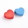 Mixed Color Natural Wood Beads TB109Y-2