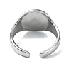 304 Stainless Steel Cuff Rings RJEW-M019-13P-3