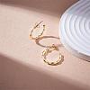 304 Stainless Steel Bamboo Stud Earrings for Women JE1105A-3