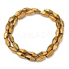 Electroplate Synthetic Magnetic Hematite Beads Strands G-E602-05B-2