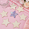 50Pcs Wood Cutouts DIY-SP0004-64A-02-3