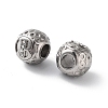 304 Stainless Steel Rhinestone European Beads STAS-A092-10B-P-2