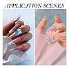 24Pcs 6 Colors Alloy Cabochons MRMJ-TA0001-39-7