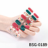 Nail Art Full Cover Nail Stickers MRMJ-YWC0001-BSG-0189-1