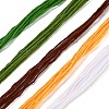 DIY Flower Pattern Organza Embroidery Hanging Ornament Kits DIY-WH0304-511-3