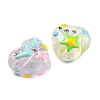 Transparent Acrylic Beads OACR-E029-04-3