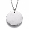 Non-Tarnish 304 Stainless Steel Pendant Necklaces NJEW-Z006-01P-3