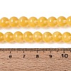 Transparent Glass Imitation Cat Eye Beads Strands GLAA-Q110-01B-16-4