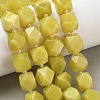 Natural Lemon Jade Beads Strands GG-CBAD988-A11-01-1