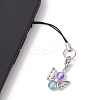 Moonstone Angel Moblie Straps HJEW-JM03147-3