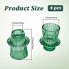 Glass Candle Holders AJEW-WH20020-185B-2