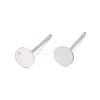 Sterling Silver Ear Stud Findings X-STER-A003-103B-1