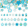 48Pcs 24 Styles Alloy Enamel Pendants ENAM-TA0004-14-1