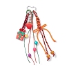 Christmas Polyester & Spandex Cord Ropes Pendant Decorations HJEW-JM03854-2