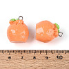 Opaque Resin Pendants RESI-N050-18P-3