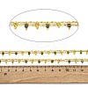 Handmade Faceted Natural Lapis Lazuli Beaded Chains CHC-L050-01G-14-2
