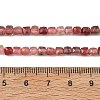 Natural Andesine Feldspar Beads Strands G-D103-C03-5