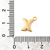 Brass Micro Pave Cubic Zirconia Charms KK-C117-12G-X-3