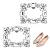 1 Pair Alloy & Rhinestone Shoe Decorations FIND-AN0001-11A-1