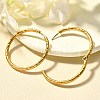 304 Stainless Steel Hoop Earrings for Women EJEW-M068-13D-G-3