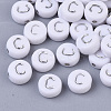 Plating Acrylic Beads X-PACR-R243-04C-1