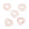 Natural Rose Quartz European Beads G-C252-01D-1