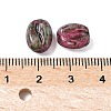 Picasso Baking Paint Glass Seed Beads GLAA-V001-08D-3