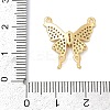 Brass Micro Pave Cubic Zirconia Pendants KK-U058-49G-3