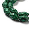 Synthetic Malachite Beads Strands G-P520-C17-01-4