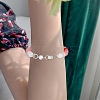 6 Pcs 2 Colors Extender Clasps Brass Micro Pave Cubic Zirconia Fold Over Extension Clasps FIND-BBC003-55B-6
