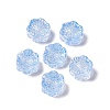 Electroplated Glass Beads GLAA-G090-01L-1
