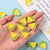 Transparent Enamel Acrylic Beads TACR-S155-001H-5