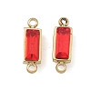 Birthstone 304 Stainless Steel Rhinestone Connector Charms STAS-L022-576G-05-1