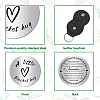 1Pc 304 Stainless Steel Commemorative Coins AJEW-CN0001-43V-3