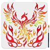 1Pc PET Hollow Out Drawing Painting Stencils DIY-MA0004-61B-03-1