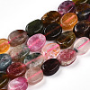 Natural Multicolor Tourmaline Beads Strands G-T140-14-2
