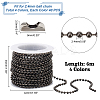 Soldered Iron Ball Chains Jewelry Making Finding Kit DIY-PH0008-27-5