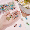 Glass Pendants PALLOY-HY00019-6