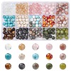 225Pcs 15 Styles Natural & Synthetic Mixed Gemstone Beads Set G-FS0005-72-1