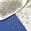 SHEGRACE Brass Open Jump Rings XGR0077P-11P-4