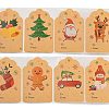 Christmas Theme Cartoon Paper Stickers STIC-P013-07A-2
