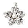 304 Stainless Steel Pendants STAS-U037-13P-01-1