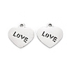 Non-Tarnish Valentine's Day 304 Stainless Steel Charms LS-STAS-I151-28P-1