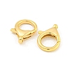 Brass Lobster Claw Clasps KK-K382-03C-G-2