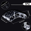 20-Hole Arc-Shaped Transparent Acrylic Lollipop Display Holder ODIS-WH0043-03A-2