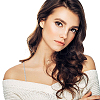 2 Pairs 2 Colors 2 Row Rhinestone Chain Non-slip Bra Straps FIND-GO0002-49-4